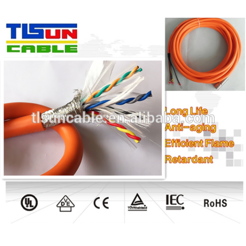 Special highly flexible cable shield encoder cable servo motor cable